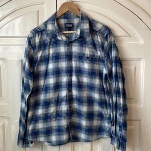 Patagonia Organic Cotton Flannel Shirt, Medium